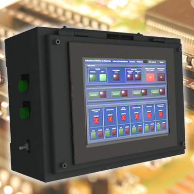 Sistema de supervisión y control de mástiles izábles. Procesos de control en tiempo real, controladores de automatización programable (PAC)