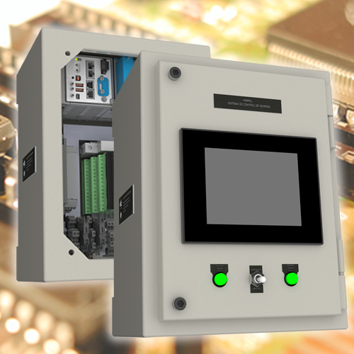 Sistema de Control y Supervisión de Snorkel integrado en una caja de control, se adapta al sensor, autogestión con verificación tipo BIST (Built-in Self Test)